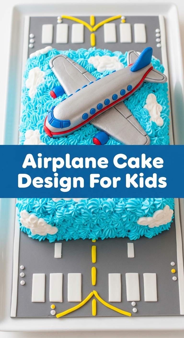 Airplane Cake Design For Kids