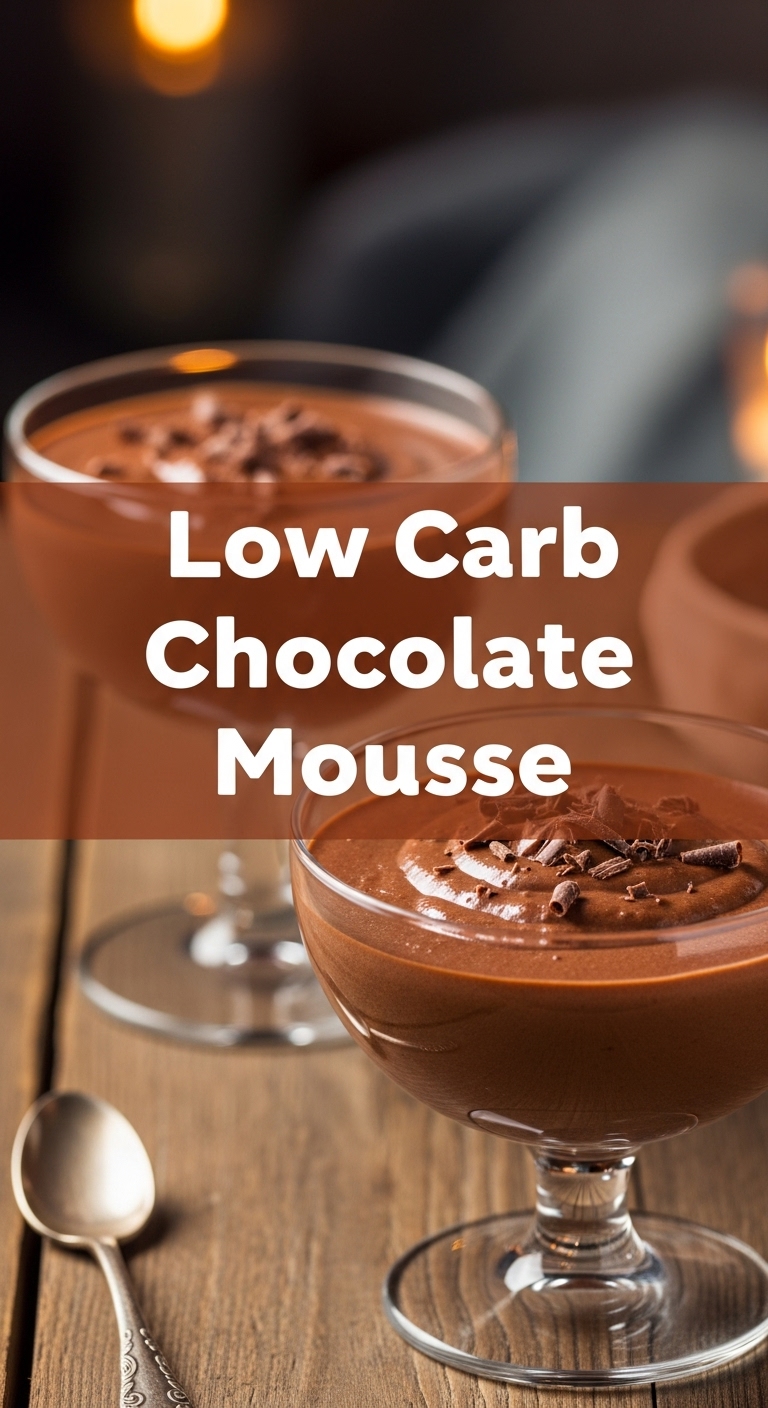 Low Carb Chocolate Mousse