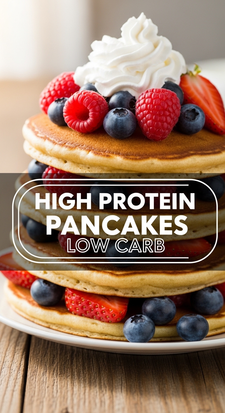 High Protein Pancakes Low Carb