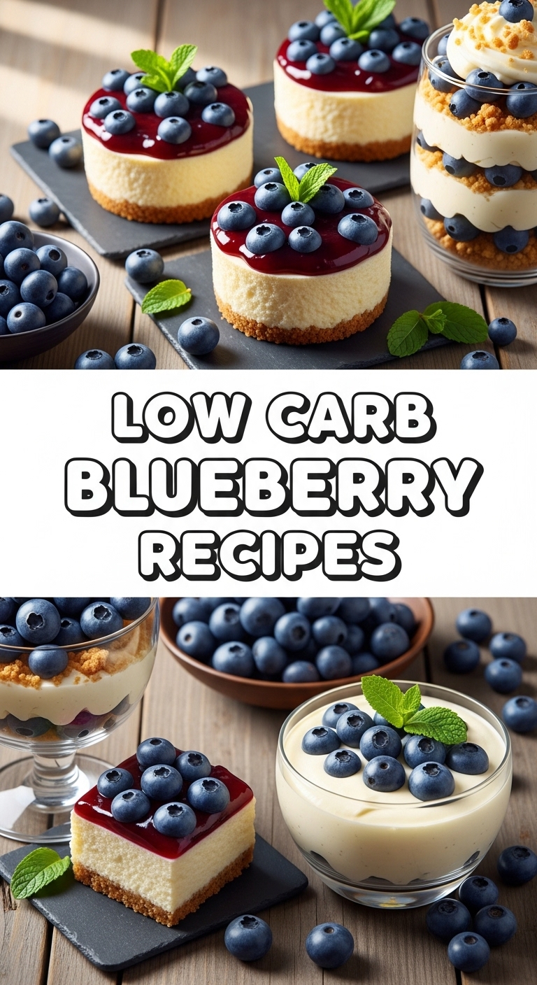 Low Carb Blueberry Recipes