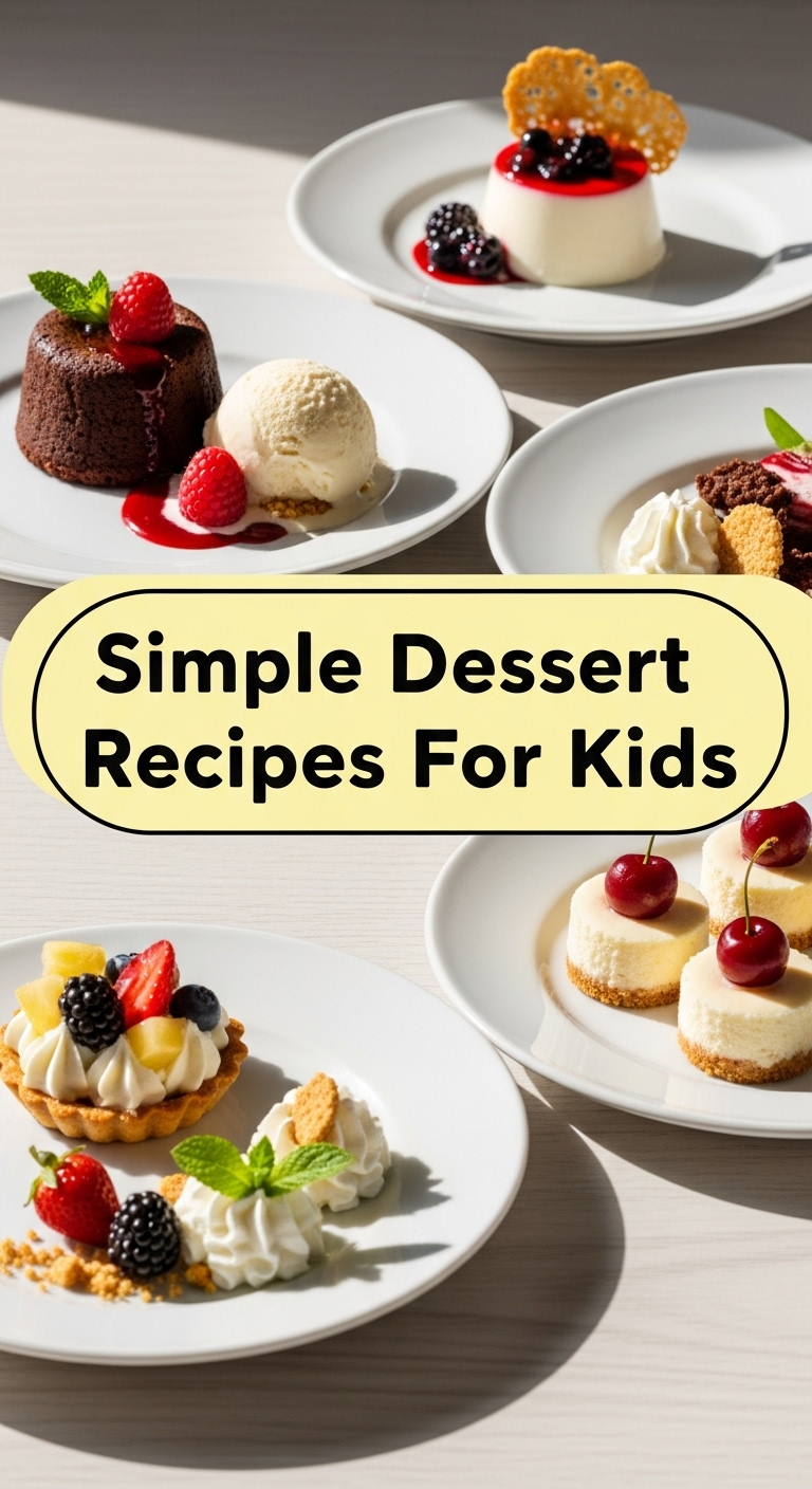 Simple Dessert Recipes For Kids