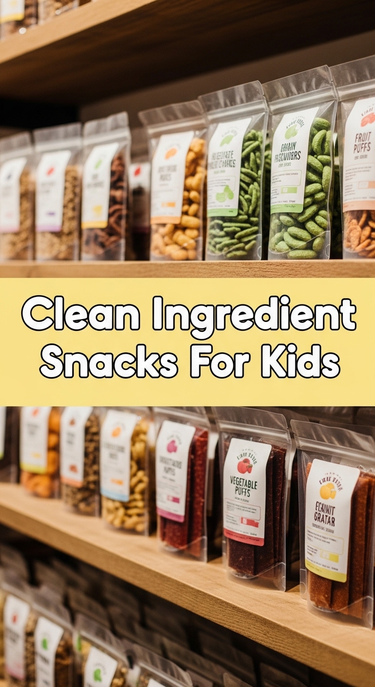 Clean Ingredient Snacks For Kids