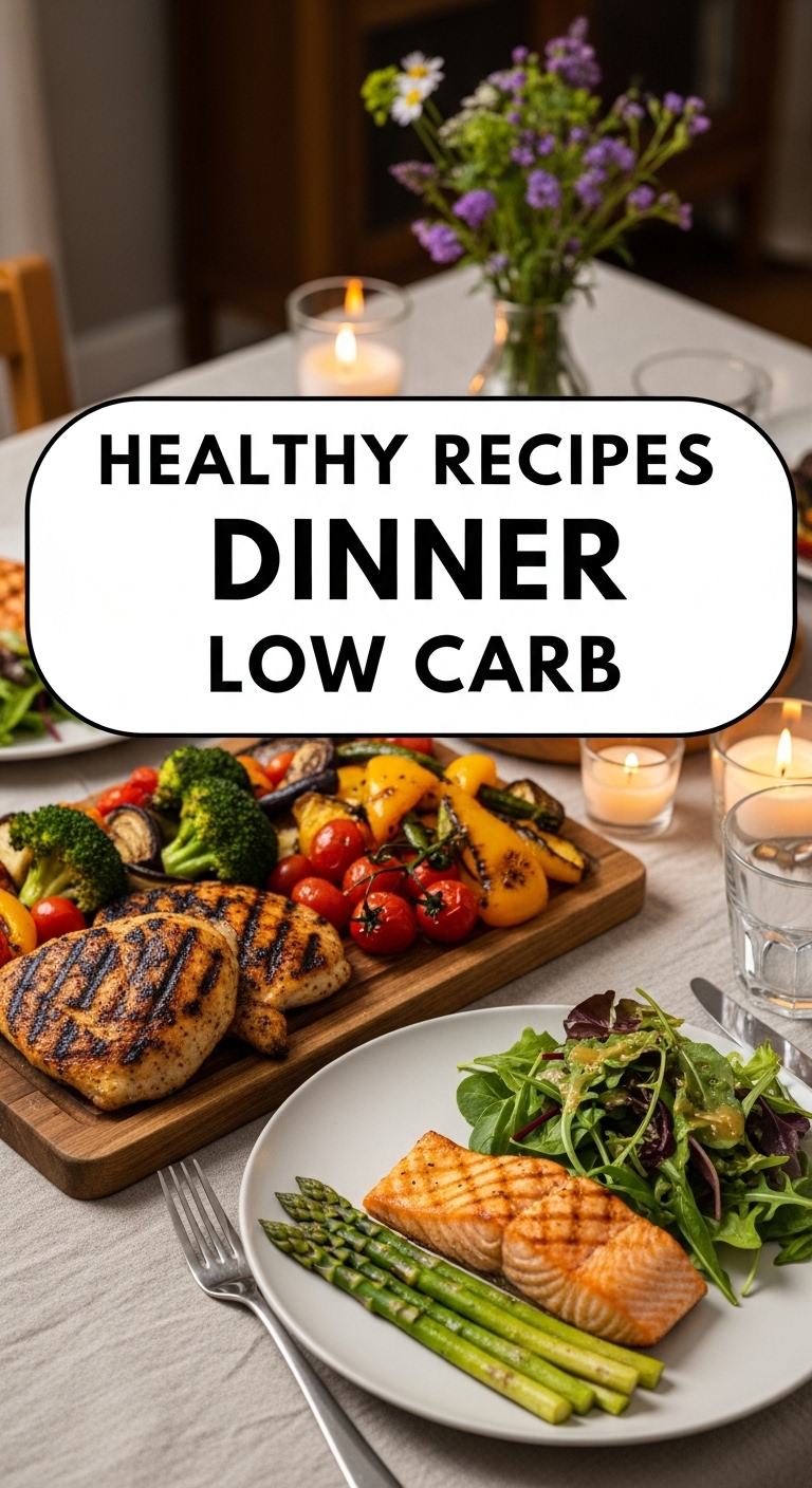 Healthy Recipes Dinner Low Carb