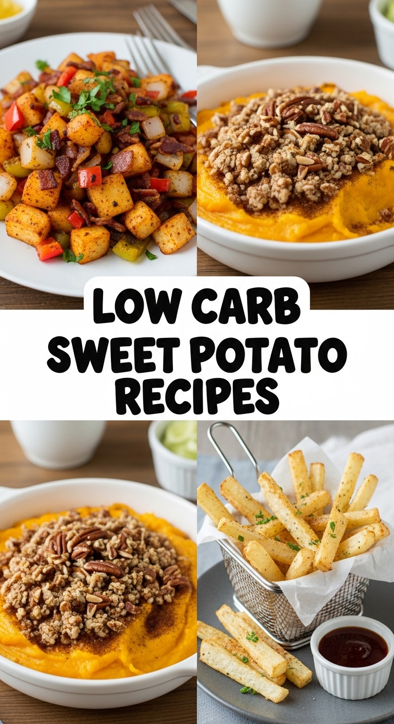 Low Carb Sweet Potato Recipes