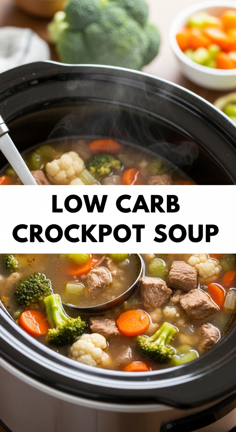 Low Carb Crockpot Soup