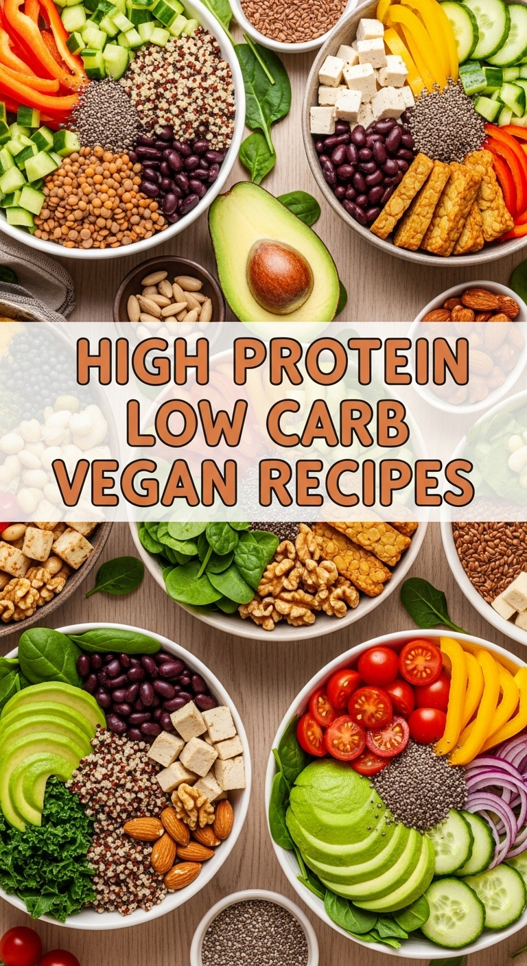 High Protein Low Carb Vegan Recipes