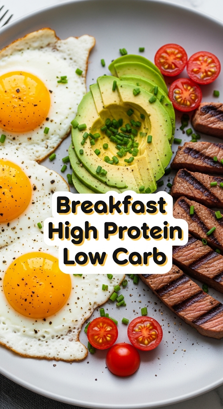 Breakfast High Protein Low Carb