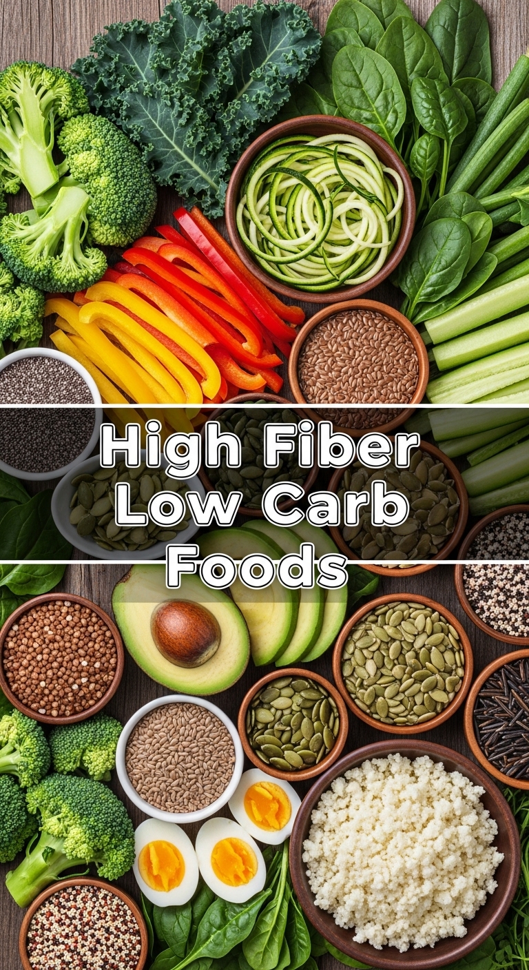 High Fiber Low Carb Foods