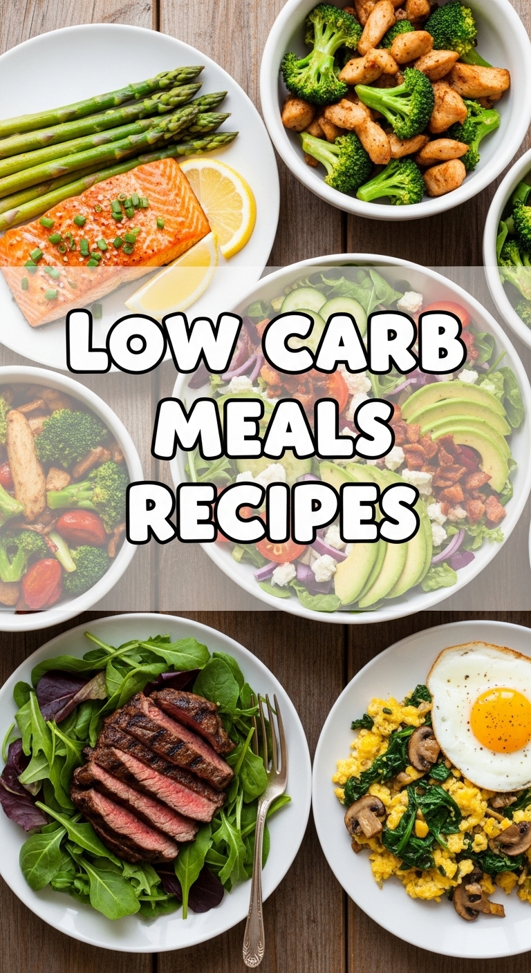 Low Carb Meals Recipes
