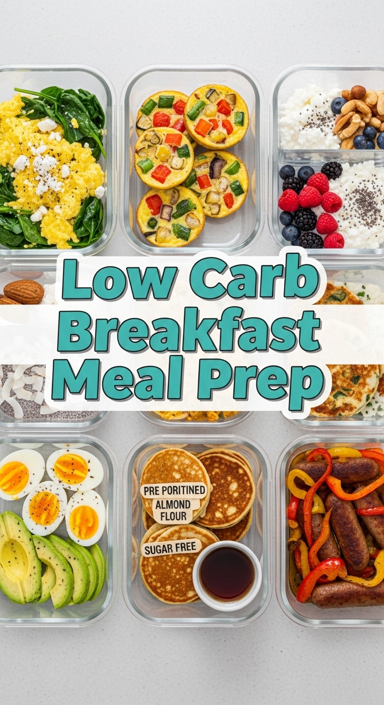 Low Carb Breakfast Meal Prep