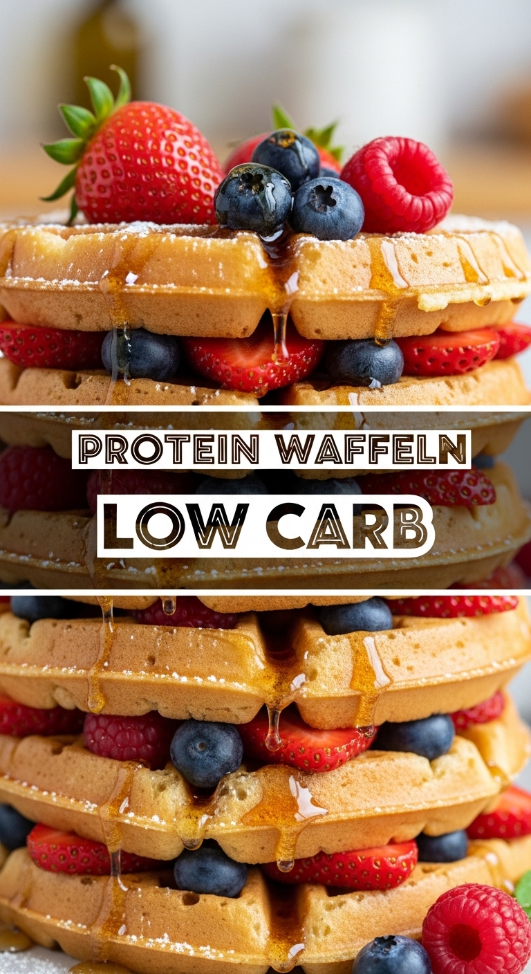 Protein Waffeln Low Carb