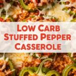 Low Carb Stuffed Pepper Casserole