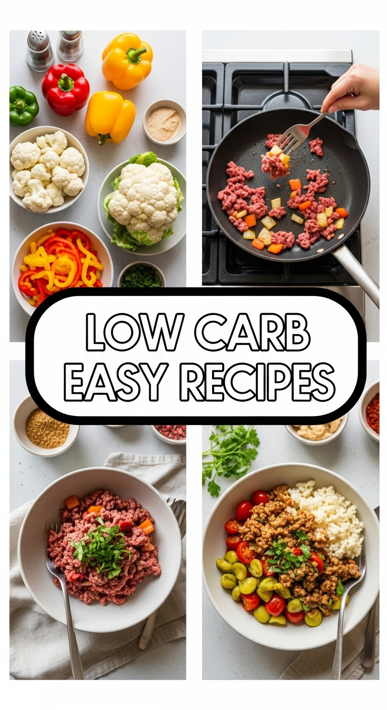 Low Carb Easy Recipes