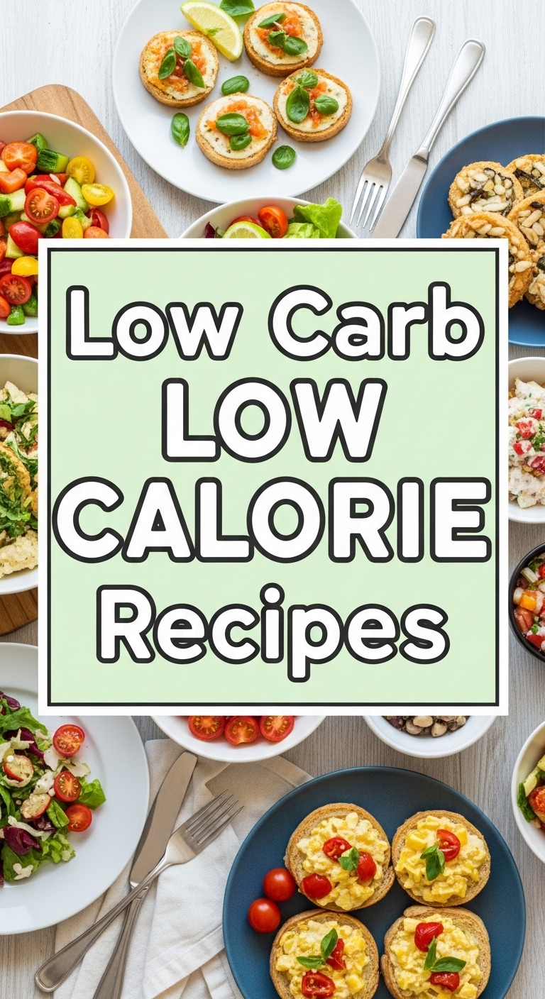 Low Carb Low Calorie Recipes