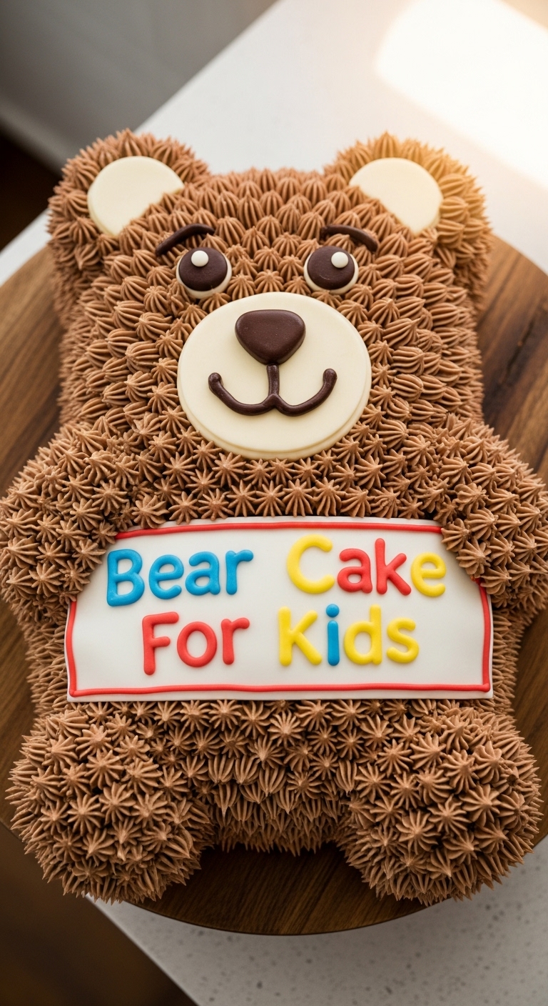 Bear Cake For Kids