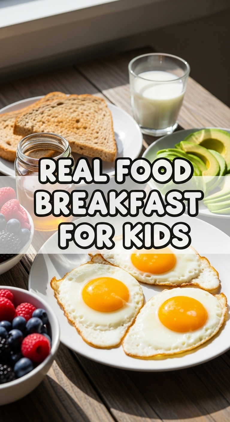 Real Food Breakfast For Kids