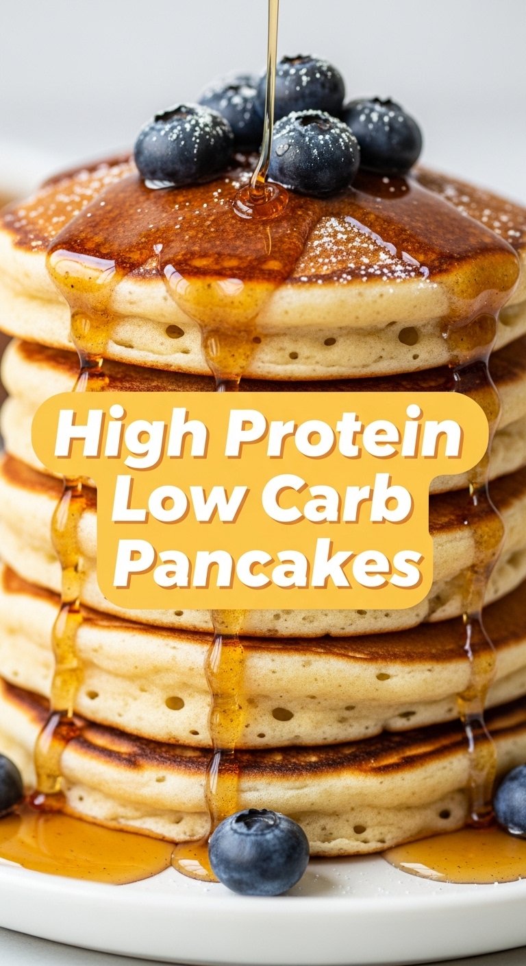 High Protein Low Carb Pancakes