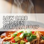 Low Carb Chicken Tortilla Soup