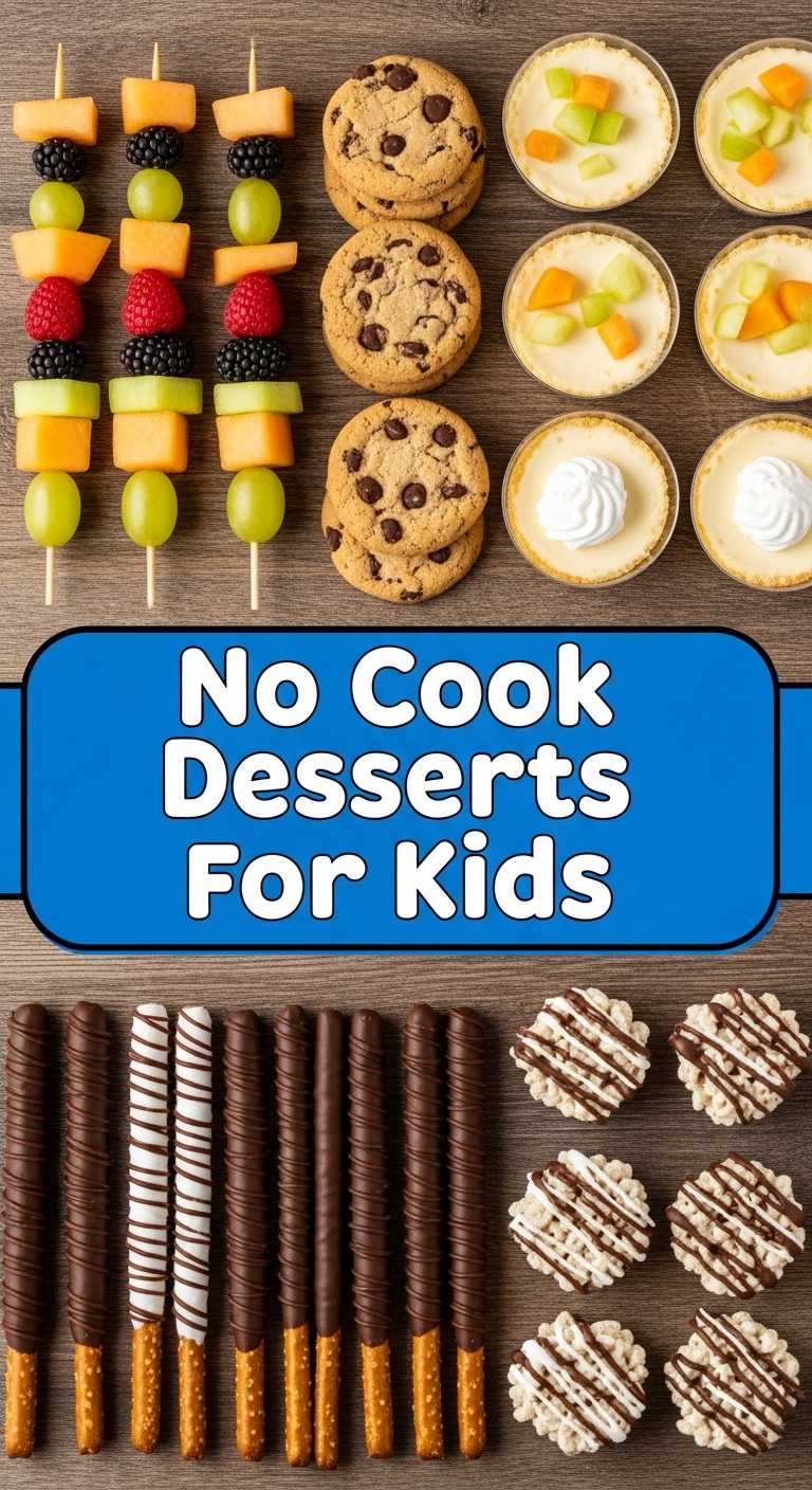 No Cook Desserts For Kids