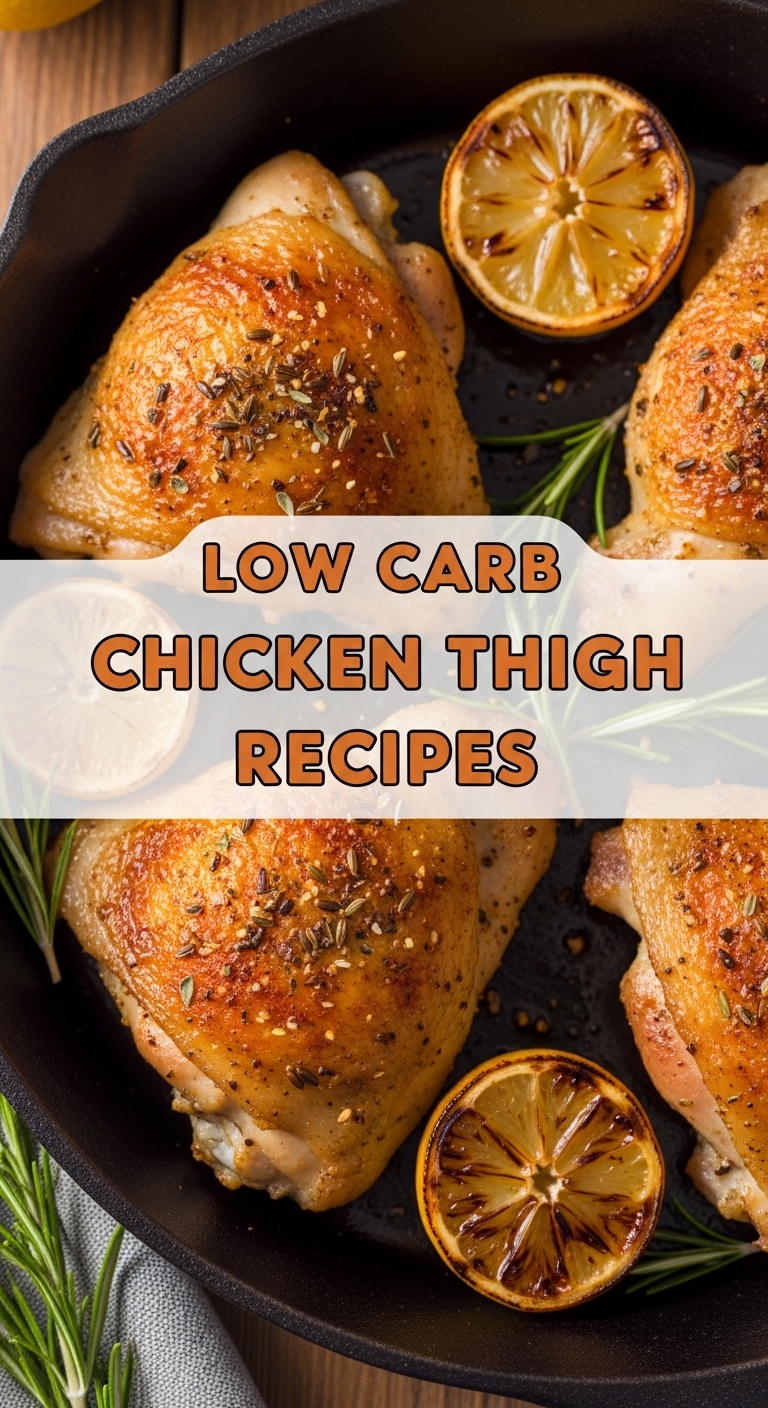 Low Carb Chicken Thigh Recipes
