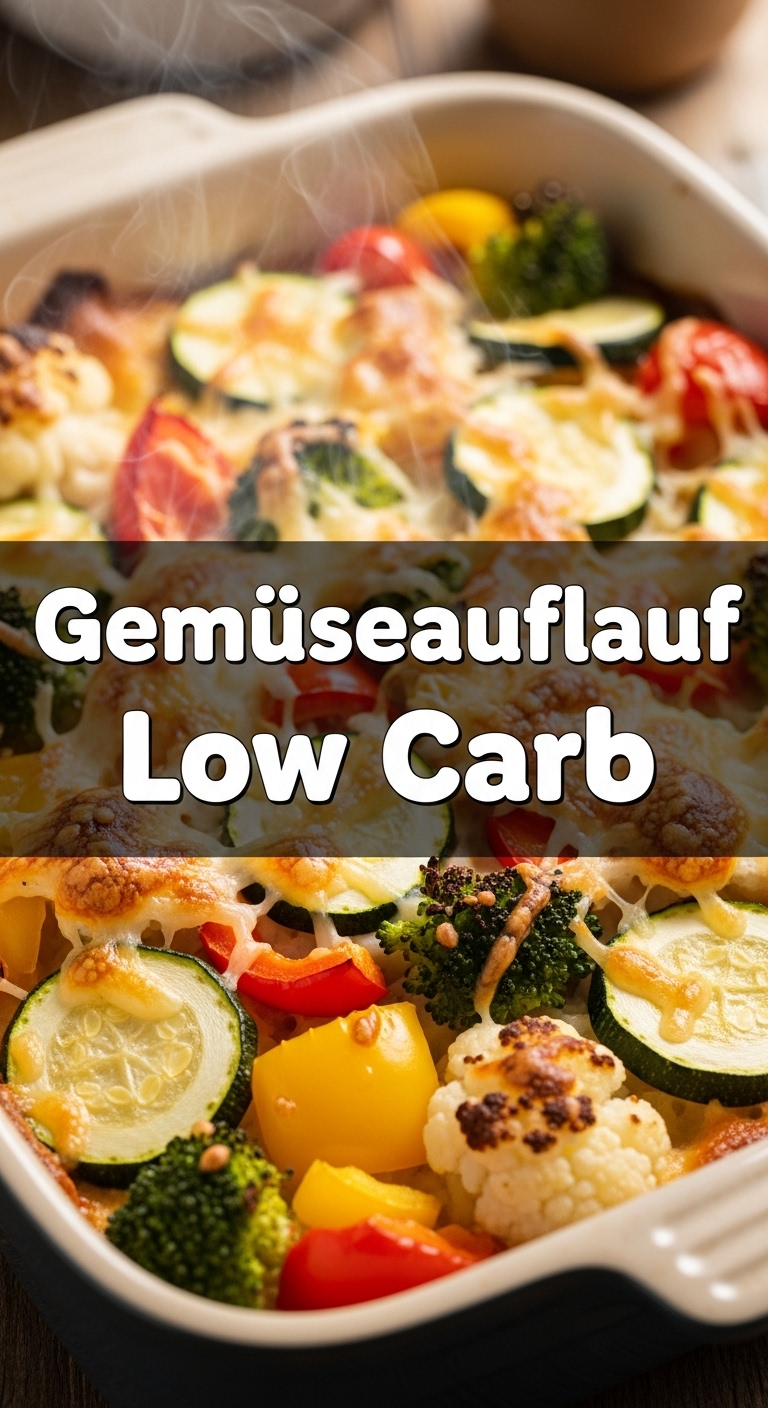 Gemã¼Seauflauf Low Carb