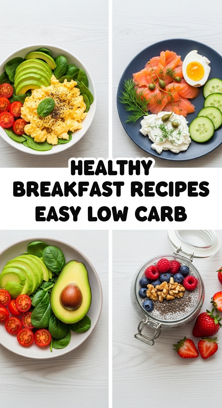 Healthy Breakfast Recipes Easy Low Carb