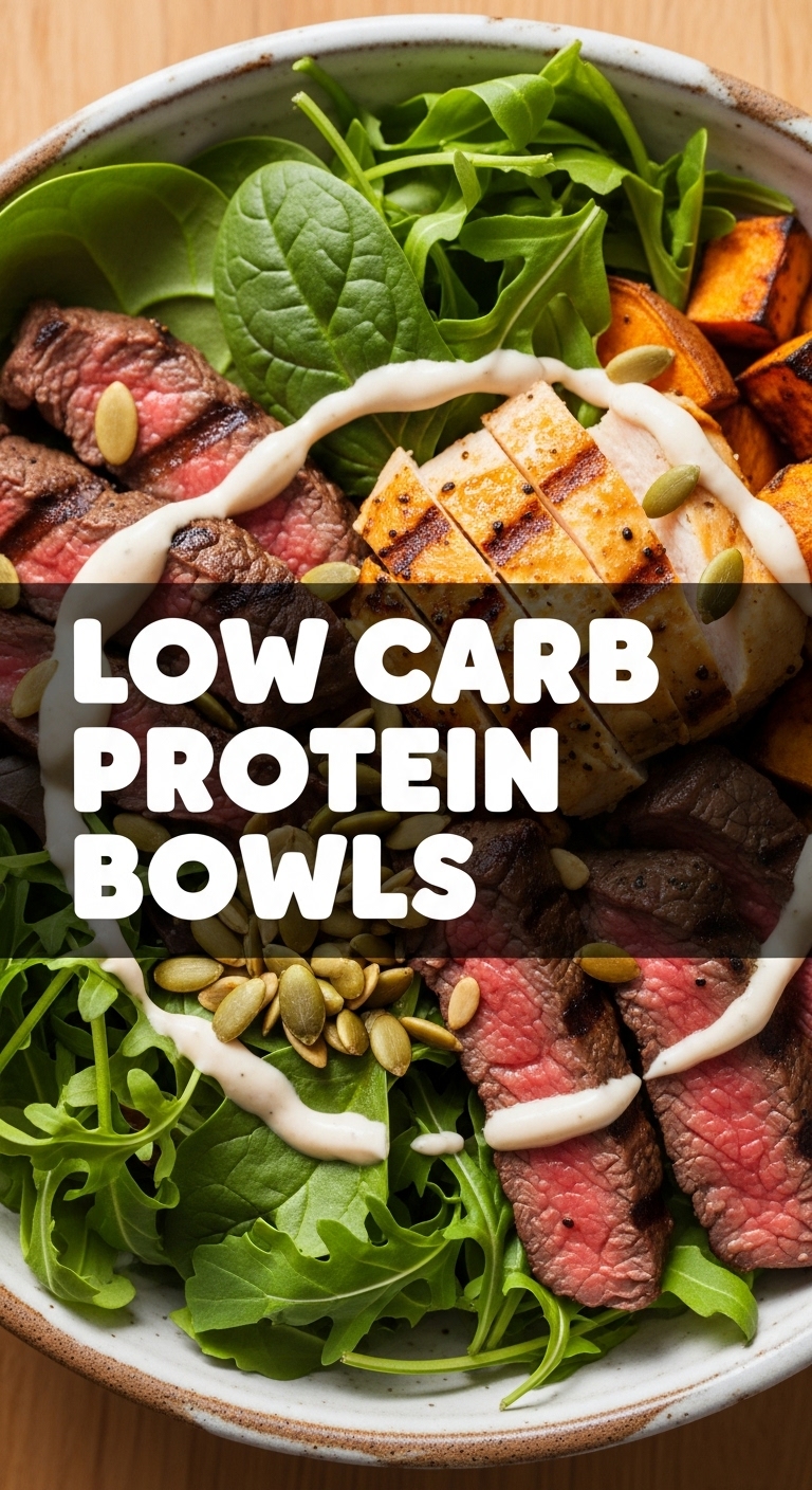 Low Carb Protein Bowls