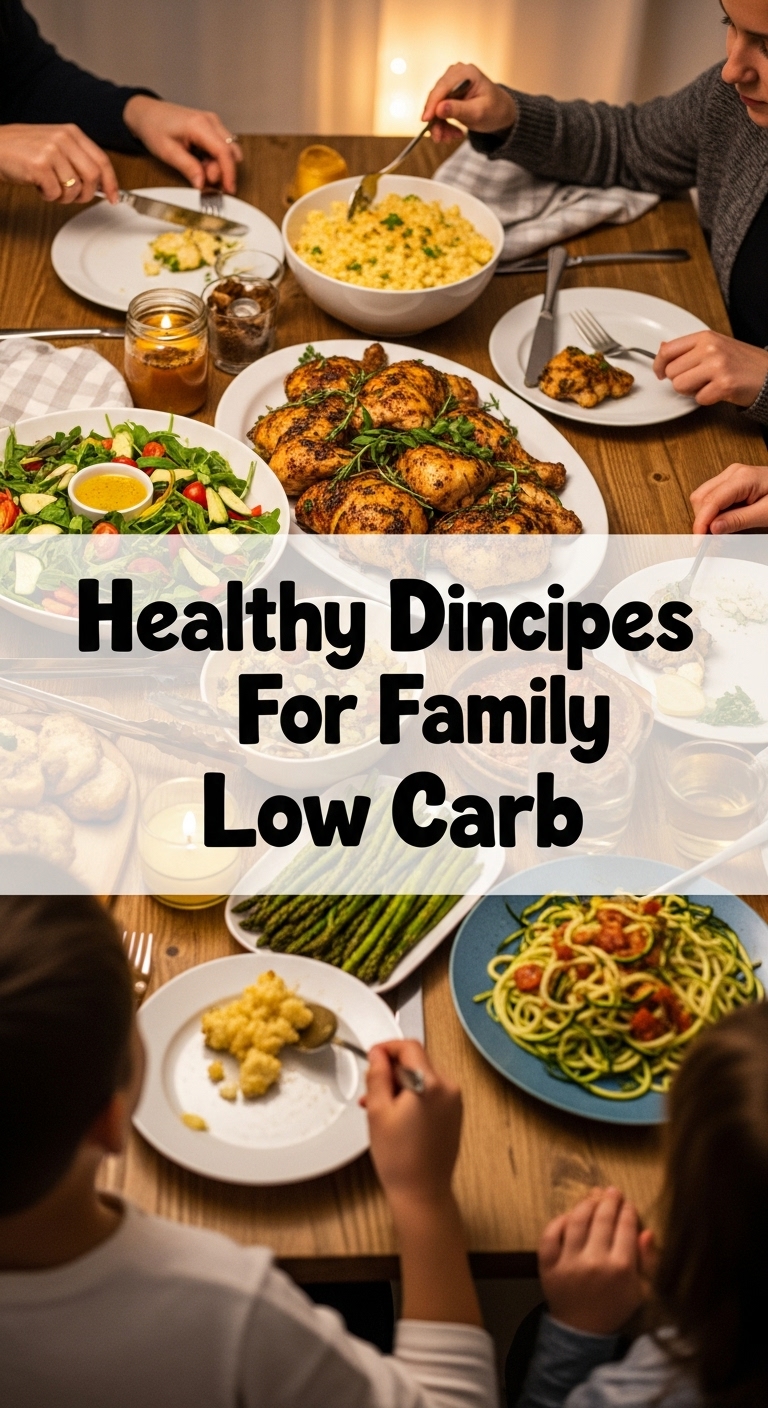 Healthy Dinner Recipes For Family Low Carb
