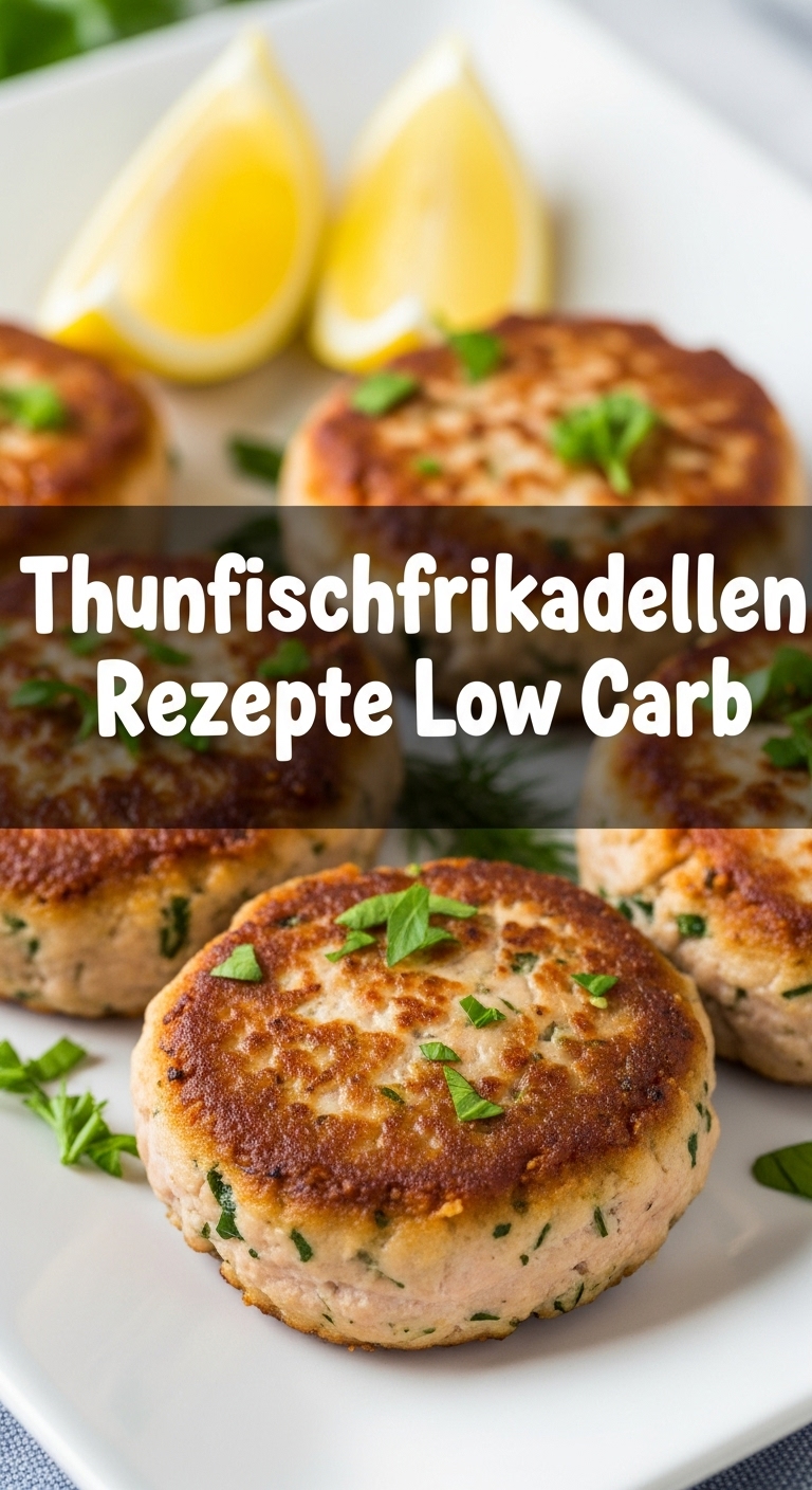 Thunfischfrikadellen Rezepte Low Carb