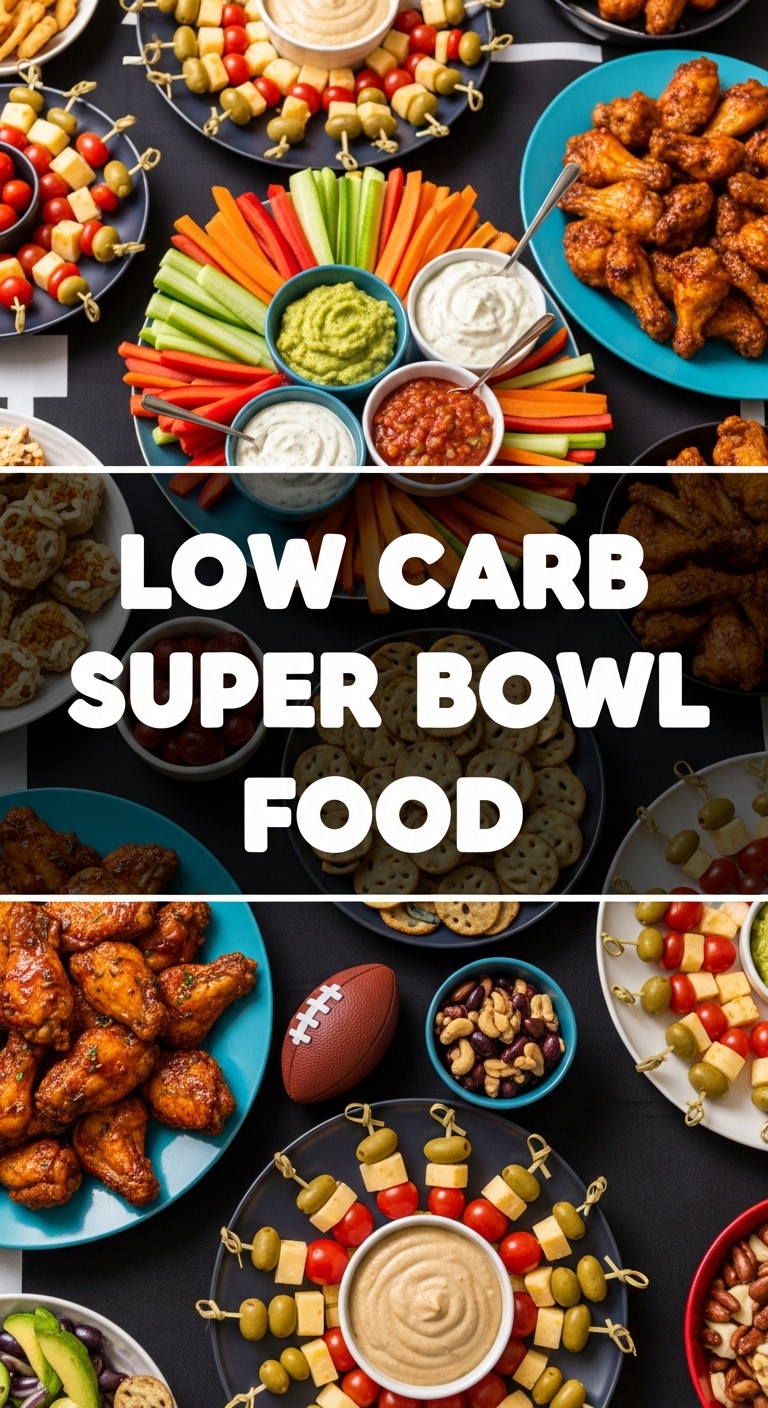 Low Carb Super Bowl Food