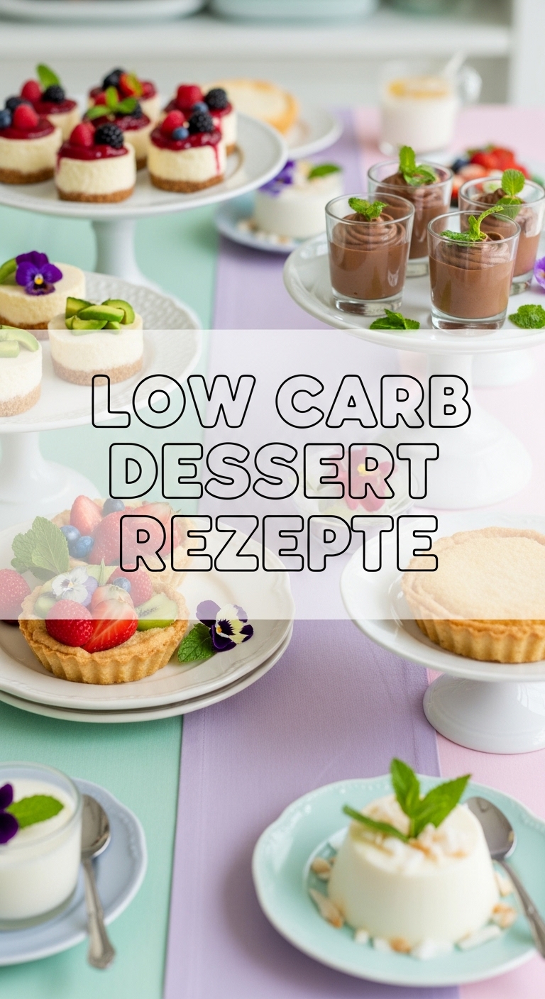 Low Carb Dessert Rezepte