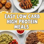Easy Low Carb High Protein Meals