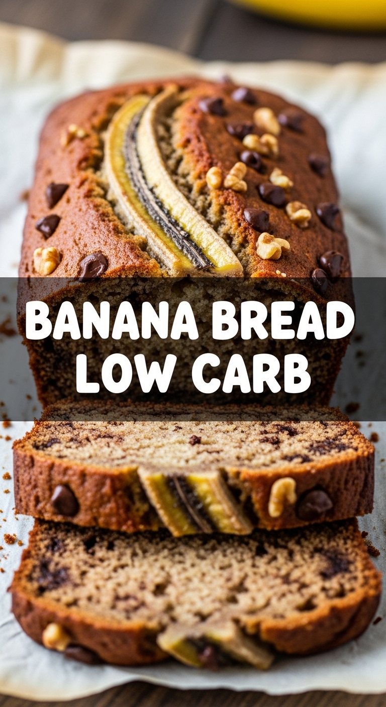 Banana Bread Low Carb
