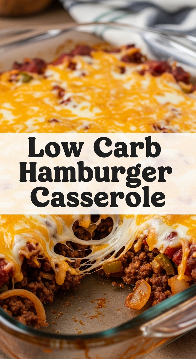 Low Carb Hamburger Casserole