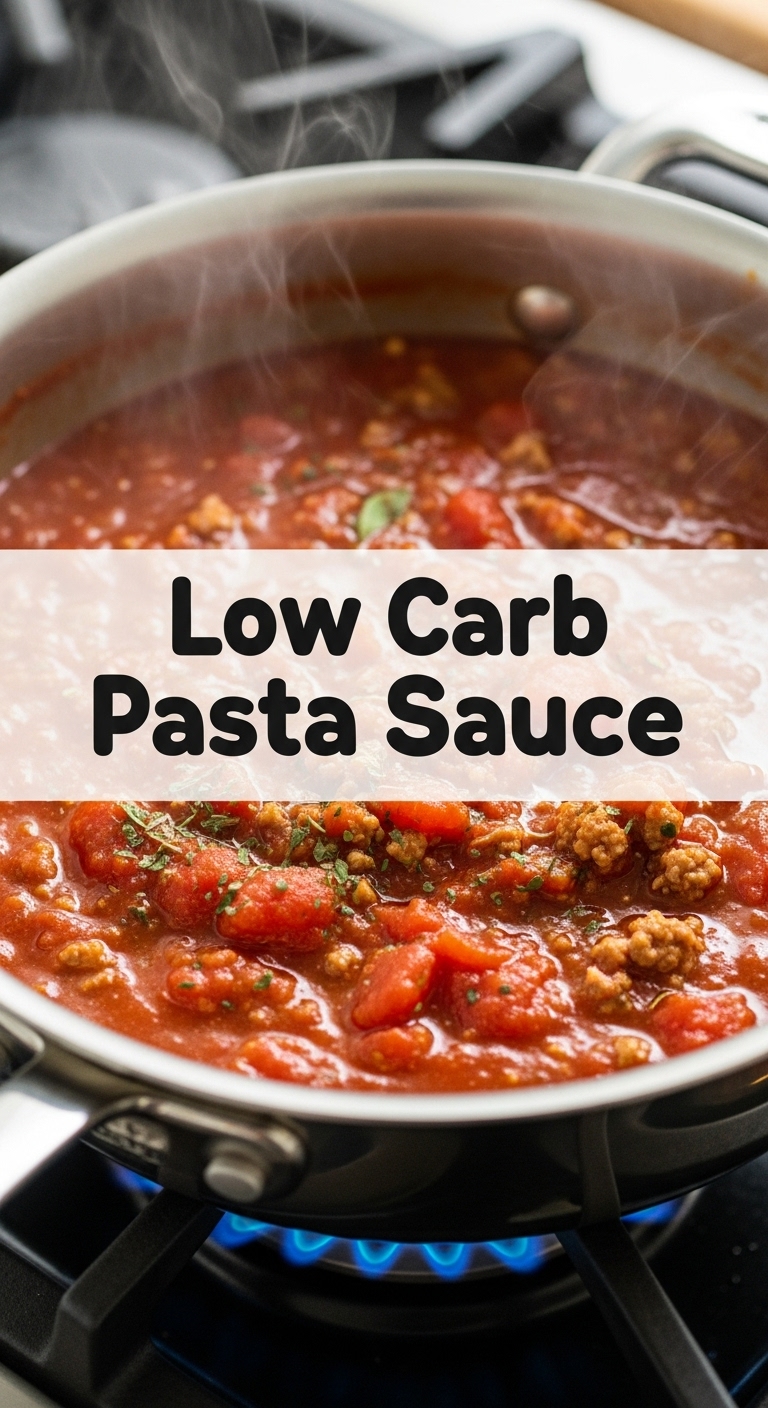 Low Carb Pasta Sauce