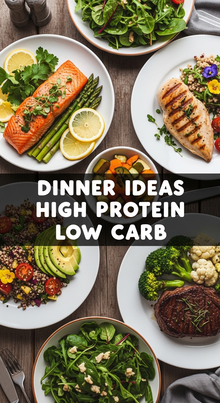 Dinner Ideas High Protein Low Carb