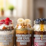 High Protein Low Carb Overnight Oats