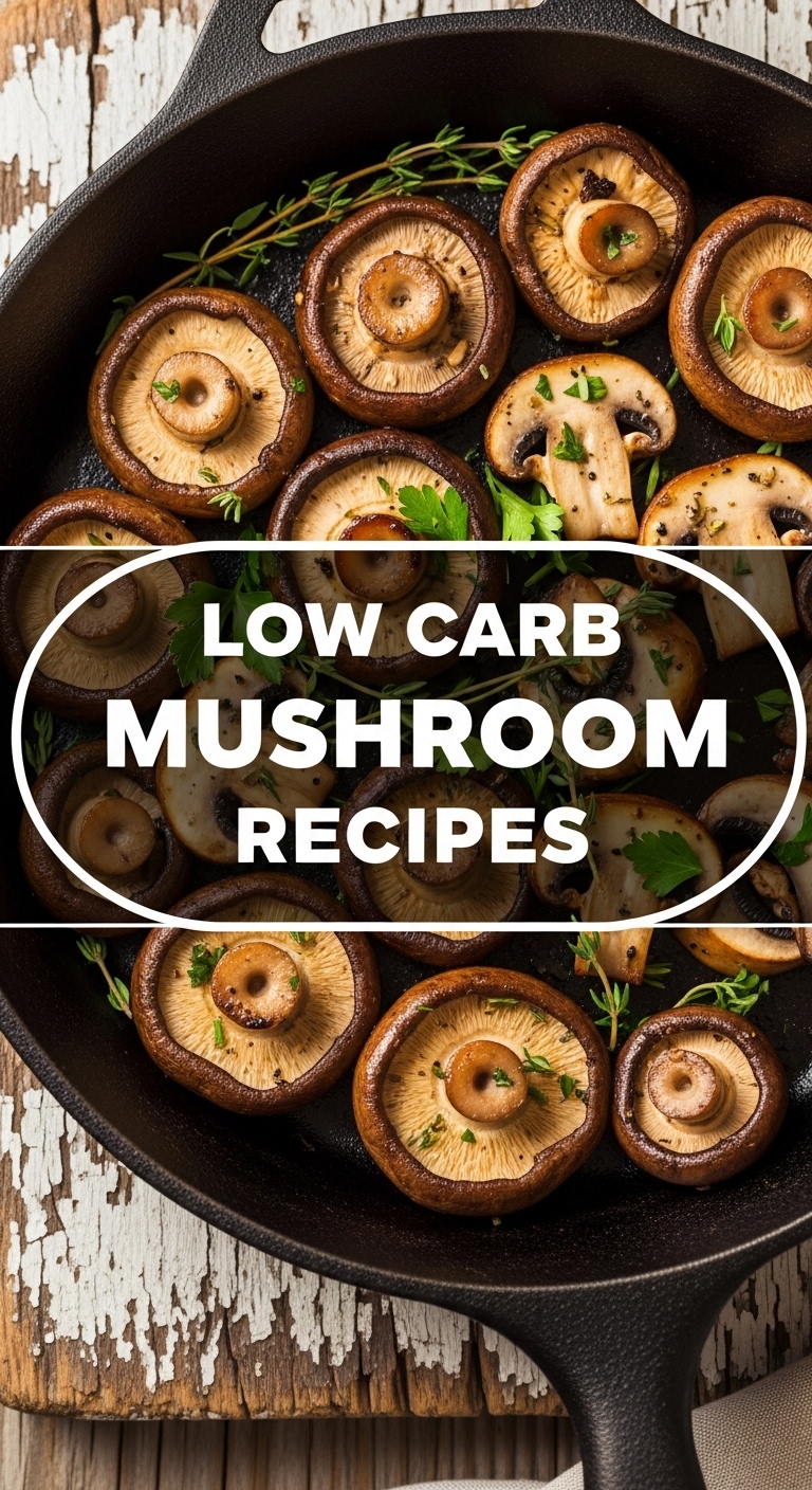 Low Carb Mushroom Recipes