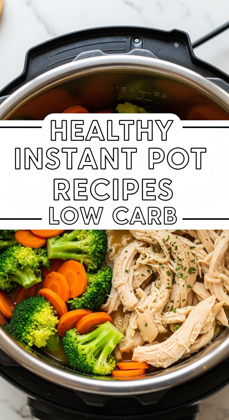 Healthy Instant Pot Recipes Low Carb
