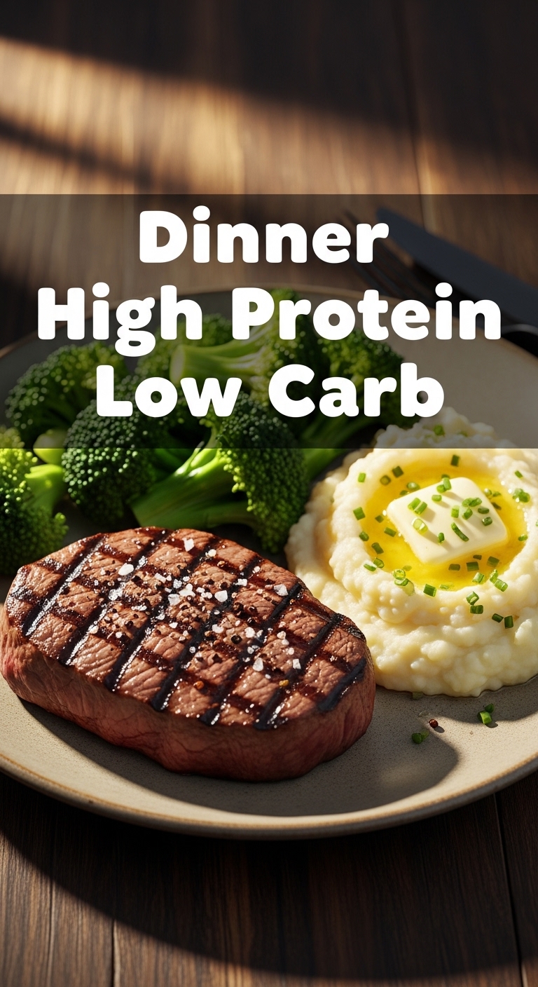 Dinner High Protein Low Carb