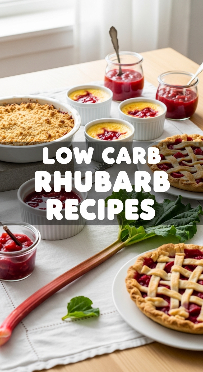 Low Carb Rhubarb Recipes