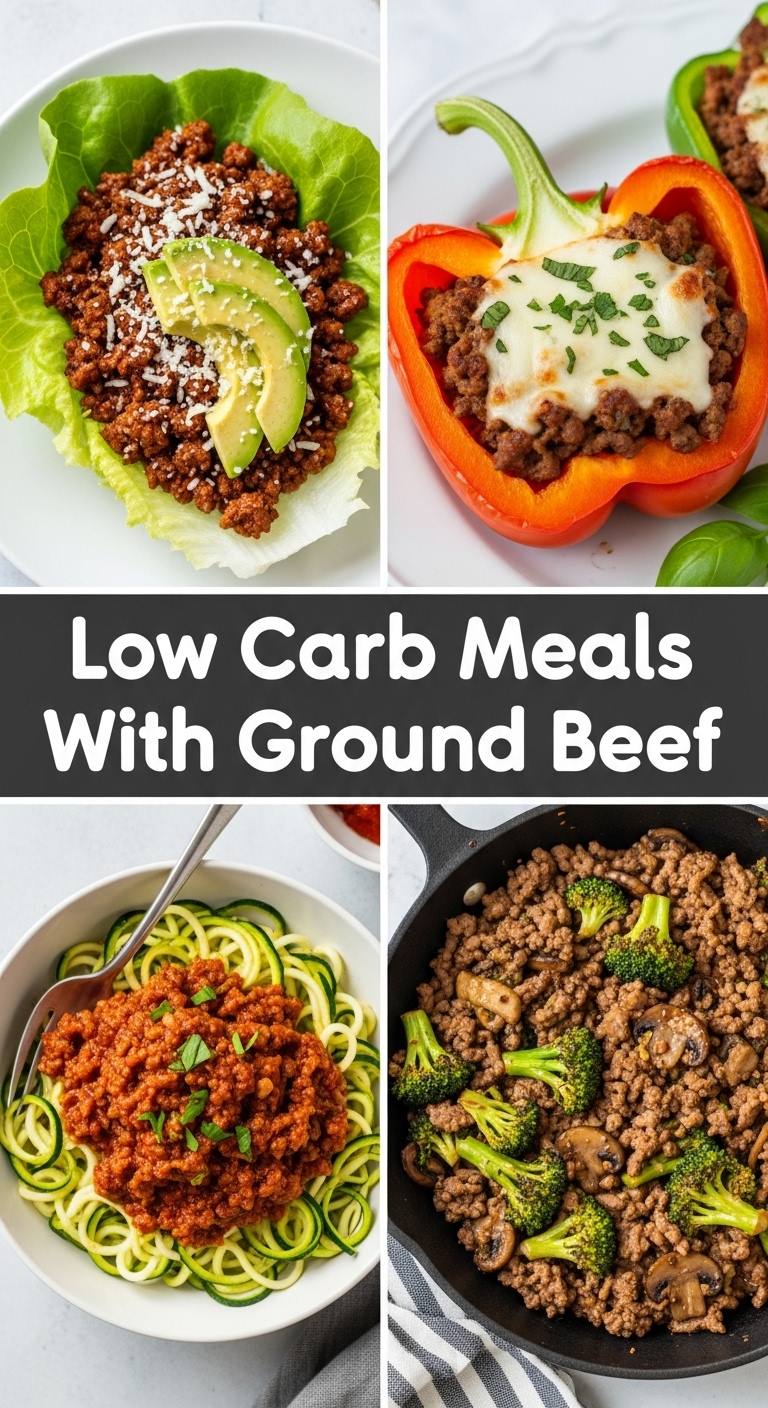 Low Carb Meals With Ground Beef