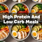 High Protein And Low Carb Meals