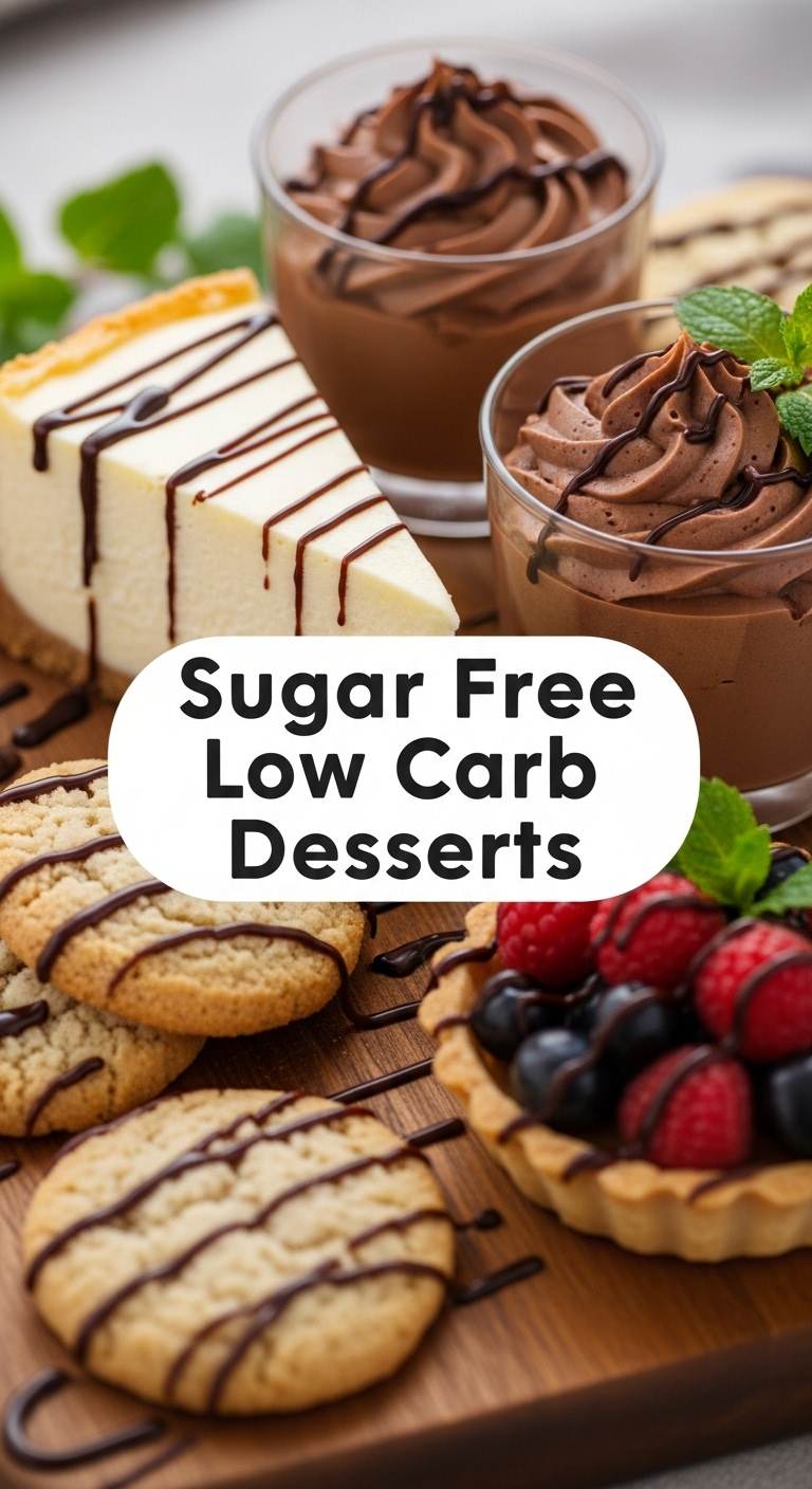 Sugar Free Low Carb Desserts