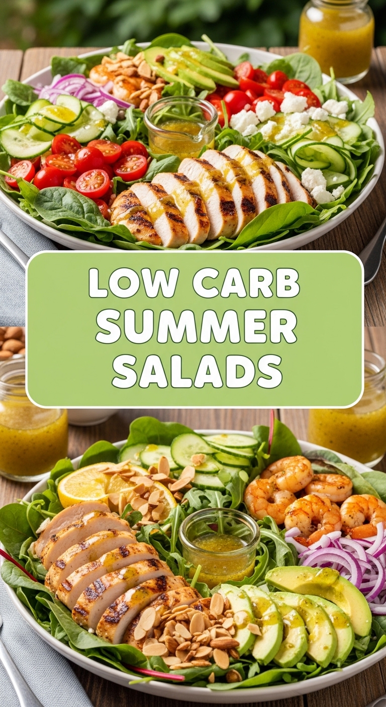 Low Carb Summer Salads