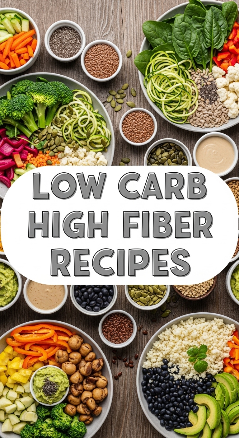 Low Carb High Fiber Recipes