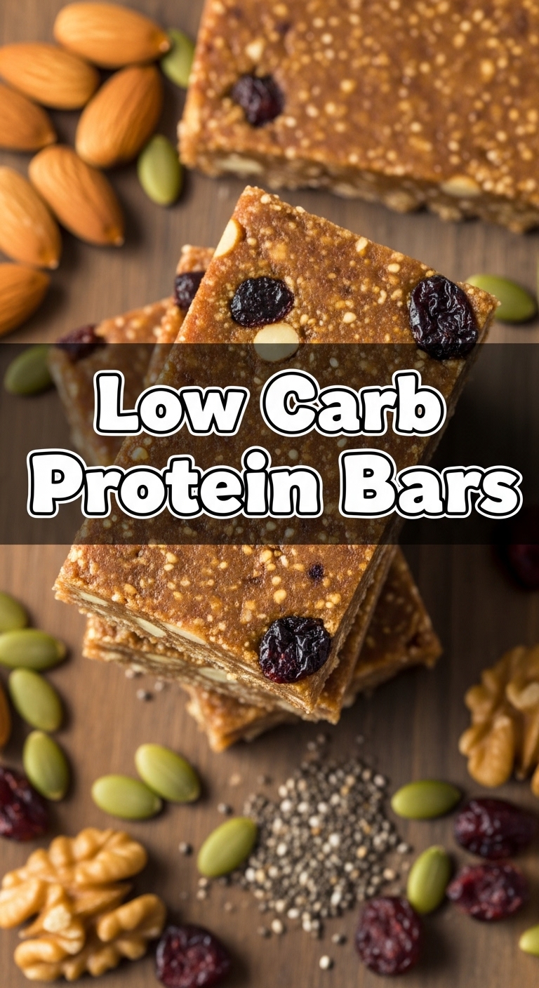 Low Carb Protein Bars