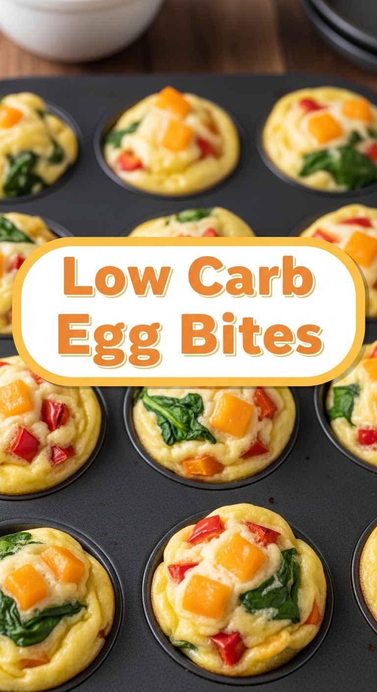 Low Carb Egg Bites