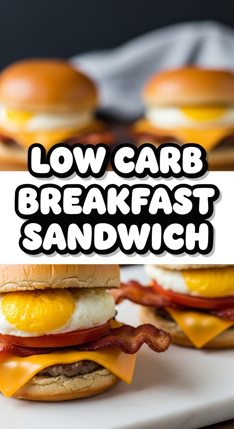 Low Carb Breakfast Sandwich