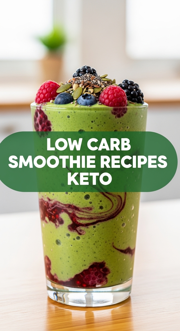Low Carb Smoothie Recipes Keto